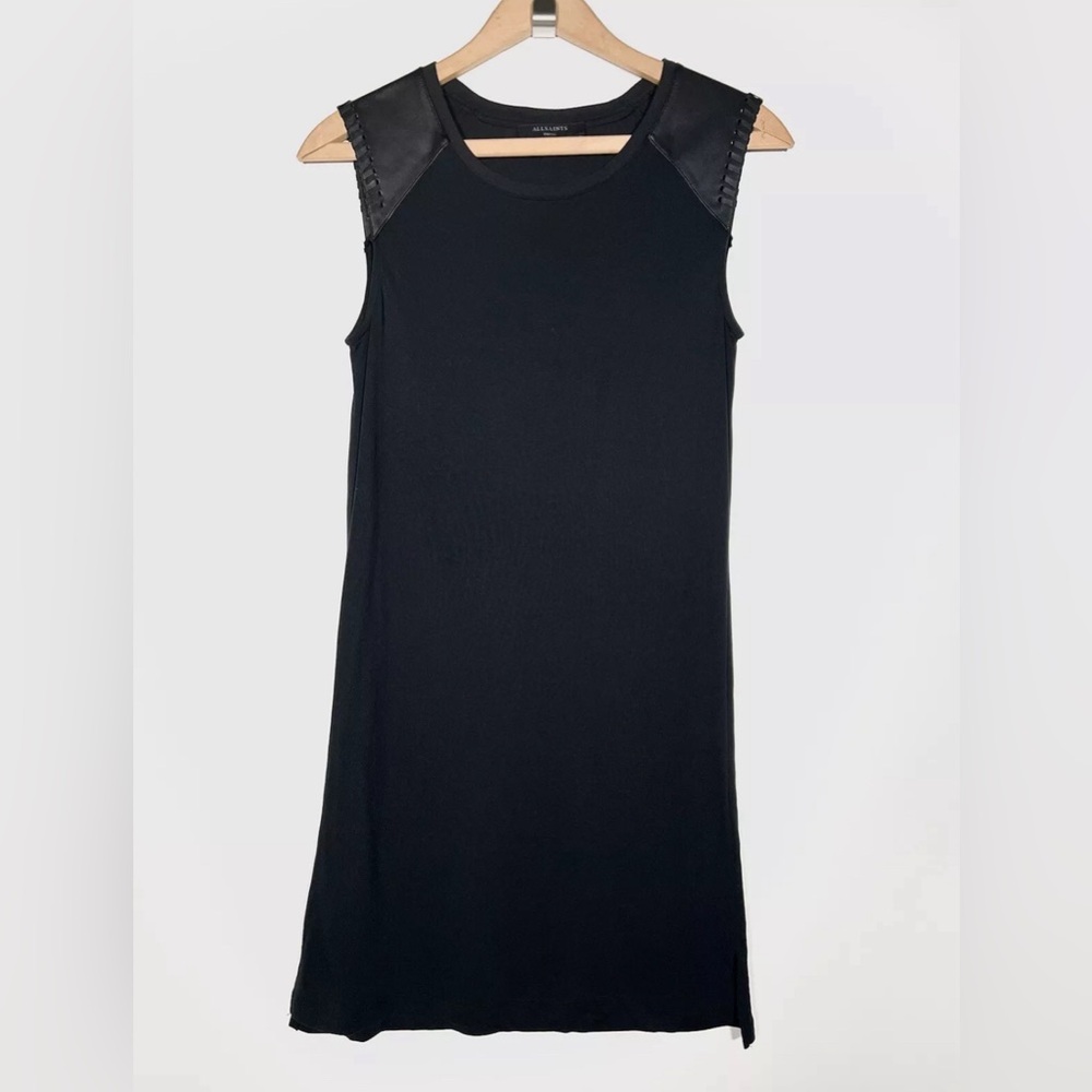 AllSaints Black Mini Dress